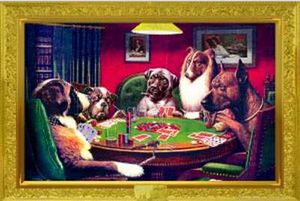 C.M. Coolidge - Dogs Playing Poker