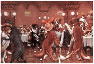 C.M. Coolidge - New Year's Eve in Dogsville