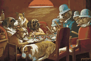 C.M. Coolidge - Pinched With Four Aces