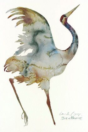 Carol Grigg - Bird of Happiness - Crane Print UNAVAILABLE