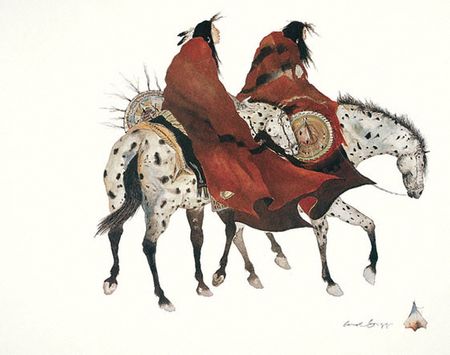 Carol Grigg - The Loss - Horse Art Print UNAVAILABLE