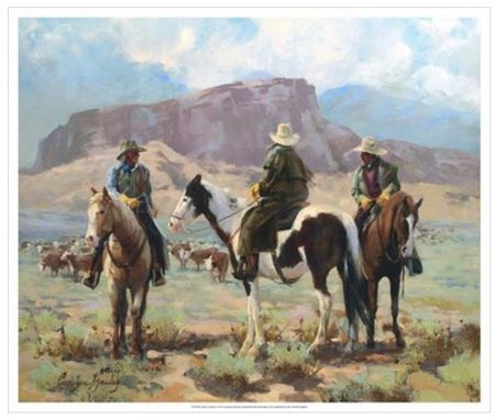 Carolyne Hawley - Three Cowboys UNAVAILABLE