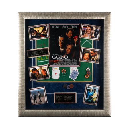 Framed Casino Movie Commemorative (Large)