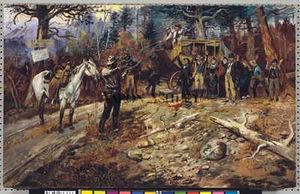 Charles Marion Russell - Hold Up NO LONGER AVAILABLE