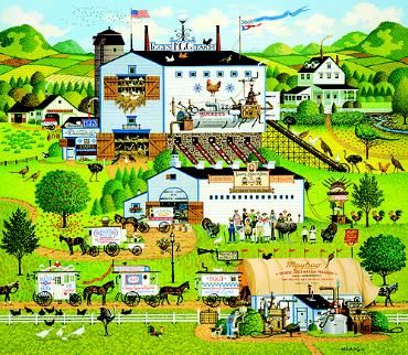 Charles Wysocki - Sunnyside Up - Limited Edition