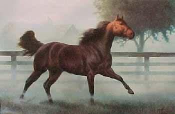 Chuck DeHaan - The Quarter Horse - Limited Edition Print
