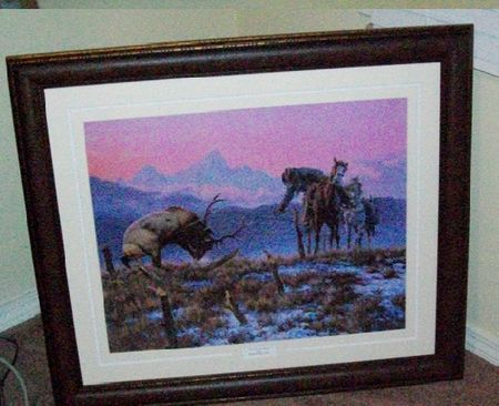 Clark Kelly Price - Down To the Wire - Framed Print UNAVAILABLE