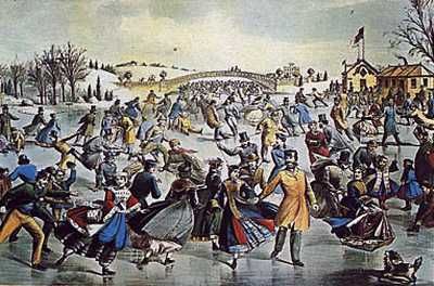Currier & Ives - Central Park Winter