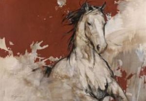 Cyril Réguerre - L'étalon - Horse Print UNAVAILABLE