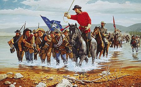 Dale Gallon - Beckoning Thunder - Civil War Print