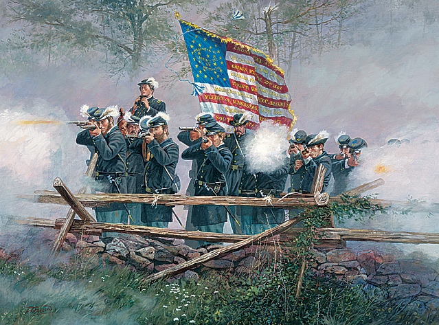 Dale Gallon - Bucktails - Civil War Print