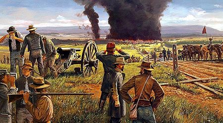Dale Gallon - Southern Revenge - Civil War Print