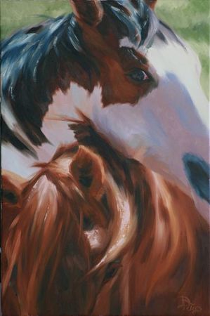 Deborah Peters - Kindred Spirits - Oil Painting