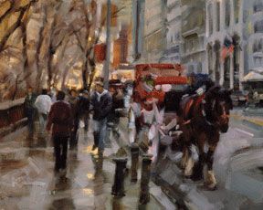 Desmond O'Hagan - Horse and Carriage, New York City UNAVAILABLE
