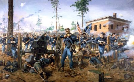 Don Troiani - DeGress' Battery at the Battle of Atlanta UNAVAILABLE