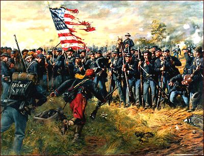 Don Troiani - First Minnesota July 2, 1863 - Civil War Print