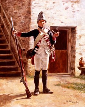 Don Troiani - Fusilier Hesse Cassel Erb Prinz 1776 - Limited Edition