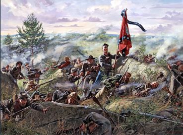 Don Troiani - Little Round Top - July 2, 1863 - Signed & Numbered