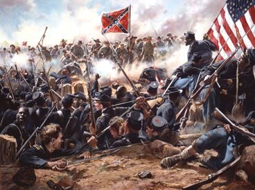 Don Troiani - Mahone's Counterattack - Signed & Numbered Canvas Print