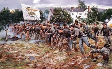 Don Troiani - Put the Boys In - Limited Edition Civil War Print