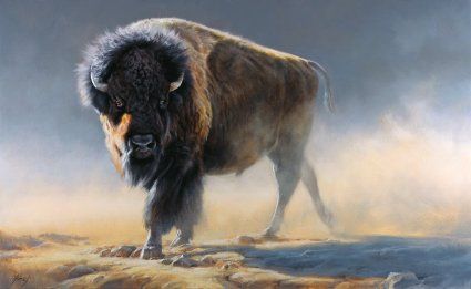Edward Aldrich – Gray Ghost – Wildlife Art Print