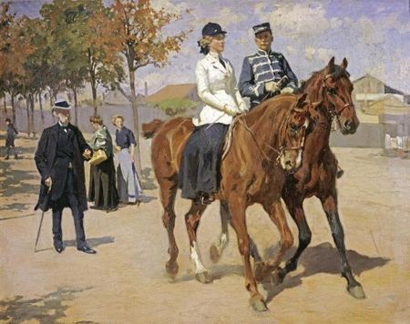Erik Henningsen - The Morning Ride - Horse Print
