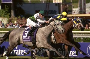 Forever Together Art Print - Breeder's Cup Winning Horse