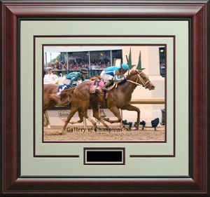 Framed Mage Winning 2023 Kentucky Derby