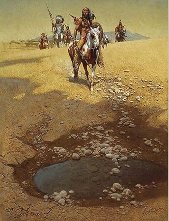 Frank McCarthy - Comanche War Trail - Limited Edition Print