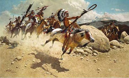 Frank McCarthy - Hoka Hey Sioux War Cry - Signed and Numbered Print