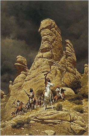 Frank McCarthy - The Savage Taunt - Limited Edition Print