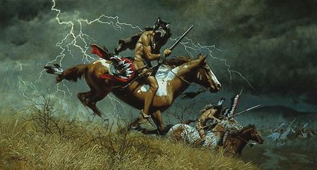 Frank McCarthy - When Omens Turn Bad - Canvas Giclee