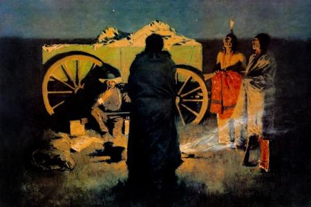 Frederic Remington - Shotgun Hospitality - Paper and Canvas Options
