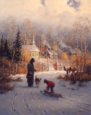 G. Harvey - A Child's Hero - 2005 Focus on the Family Artist Proof