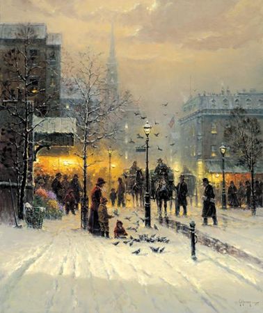 G. Harvey - A Child's Joy - Limited Edition Canvas