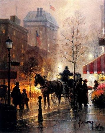 G. Harvey - Flowers For A Lady - Signed & Numbered Canvas