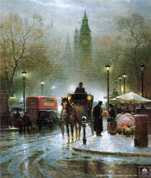 G. Harvey Flowers For The Lady Signed & Numbered Print