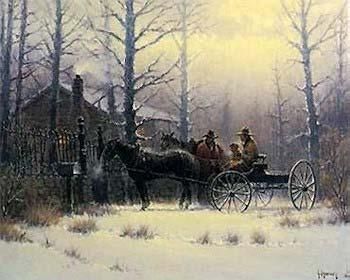 G. Harvey - Grampa’s Neighbors - Limited Edition Print