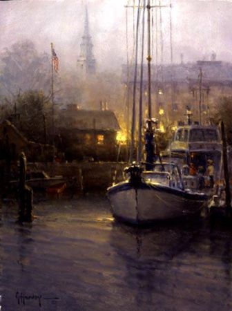 G. Harvey - Harbor Mist - Canvas Edition UNAVAILABLE