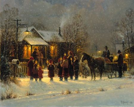 G. Harvey - Heralding the Hope - 1988 Focus on the Family Print