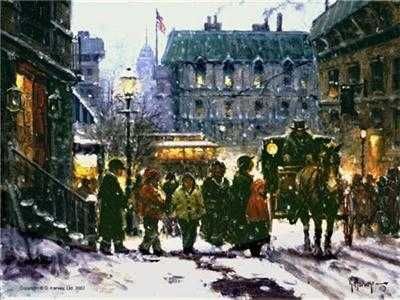 G. Harvey - Fresh Snow in the City - Limited Edition