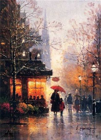G. Harvey - Newbury Street - Boston - Artist Proof UNAVAILABLE