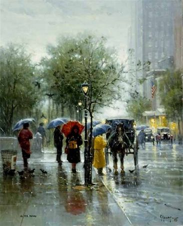 G. Harvey - October Showers - Canvas