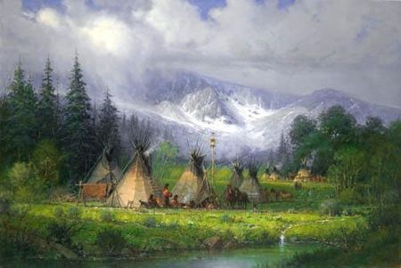 G. Harvey - Peaceful Encampment - Limited Edition