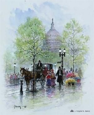 G. Harvey - Springtime in Washington - Limited Edition