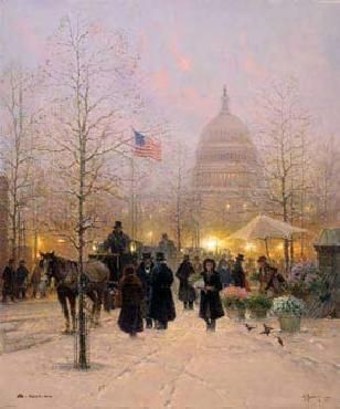 G. Harvey - Sweet Land of Liberty - Serigraph