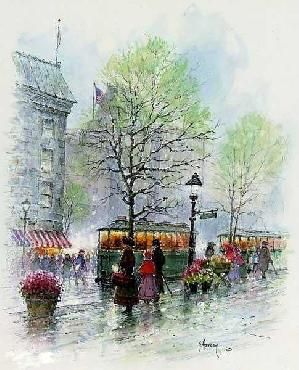 G. Harvey - Trolleys on Broadway - Limited Edition