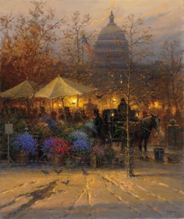 G. Harvey - Vendors On The Avenue - Limited Edition