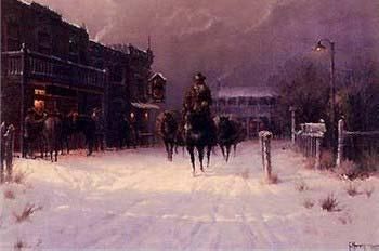 G. Harvey - Winter’s Eve - Limited Edition Print