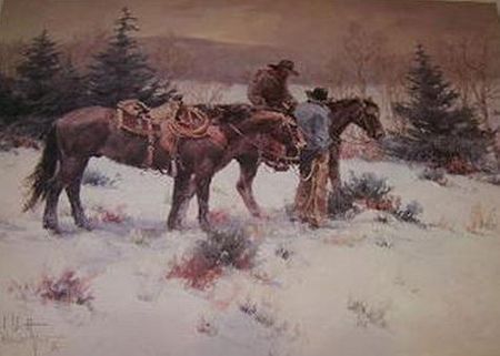 Gary Niblett - Winter in the Vermejo - Limited Edition